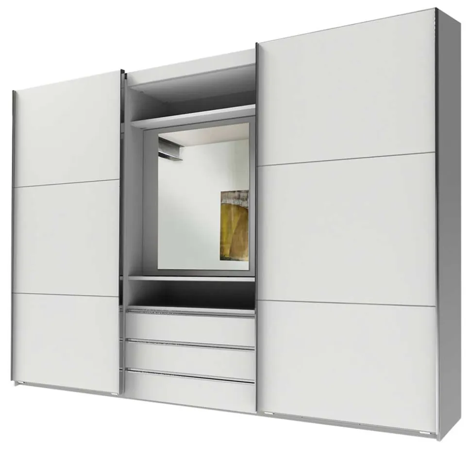 Kleiderschrank mit Spiegel innen Lymesca