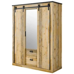 Kleiderschrank mit Spiegel Studiana