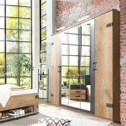 Kleiderschrank mit Spiegel Latizia