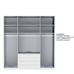 Kleiderschrank modern Boplaroma