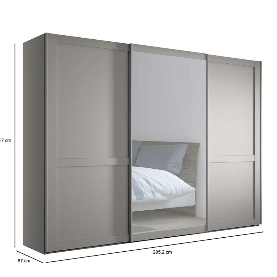 Kleiderschrank Schiebetüren Saconso