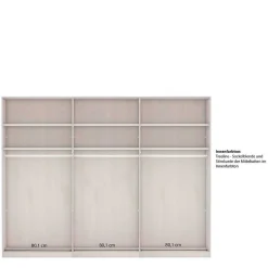 Kleiderschrank Schwebetüren weiß Tudana