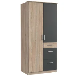 Kleiderschrank 2-türig Nurana