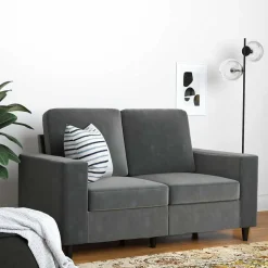 Kleines Sofa in Grau Rienas