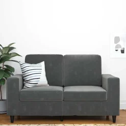 Kleines Sofa in Grau Rienas