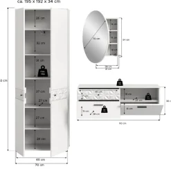 Komplett Garderobe Meteora