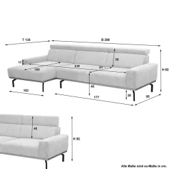 L Sofa Imuraca