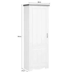 Landhausstil Dielenschrank Froveva