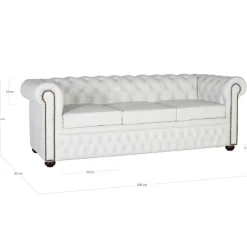 Ledersofa Puerto