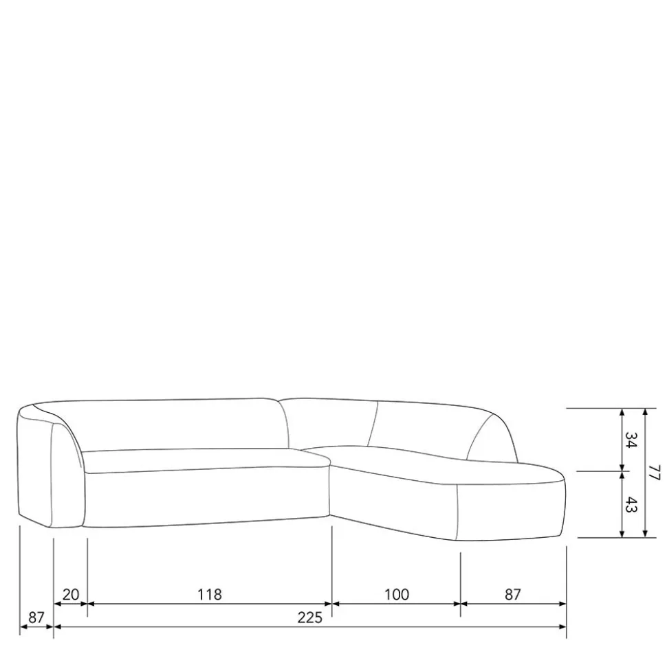 Lounge Ecksofa Prenzla