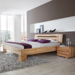 Massivholz Doppelbett Amstado