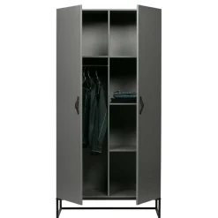 Massivholz Kleiderschrank Nolviran