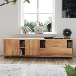 Massivholz Lowboard Bagavano