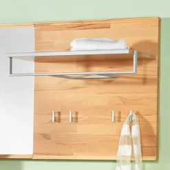 Massivholz Wandgarderobe Meryno