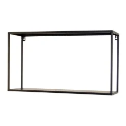 Metallregale schwarz Neclas