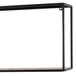 Metallregale schwarz Neclas