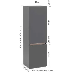 Midibadschrank Pegruan