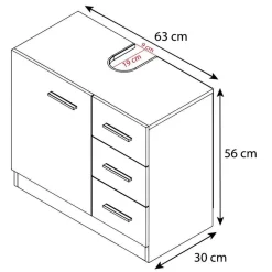Moderner Waschbeckenschrank Panales