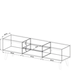 Modernes Lowboard Saladd