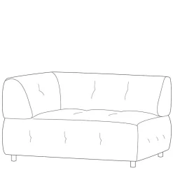 Modernes Sofa Element Modul Kyperia