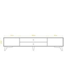Modernes TV Board Triancova
