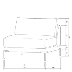 Modulares XL Sofa Skaceto