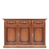 Nussbaumfarbenes Sideboard Cadruna