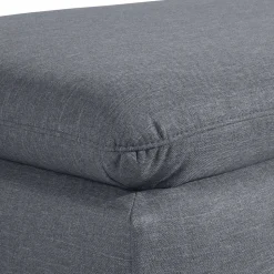 Polsterhocker Jeansblau Rocket