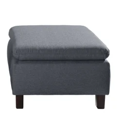 Polsterhocker Jeansblau Rocket