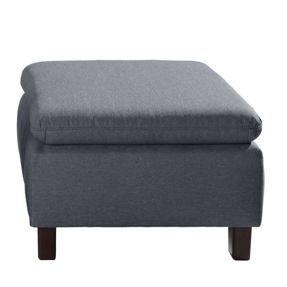 Polsterhocker Jeansblau Rocket
