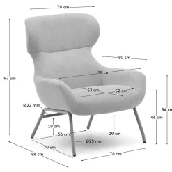 Polstersessel Deverino