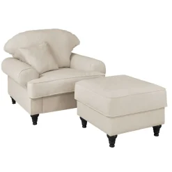Polstersessel mit Hocker Mallorca