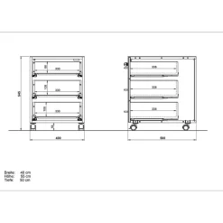 Rollcontainer Lixendra