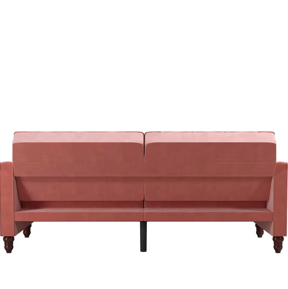 Rosa Klappsofa Clienta