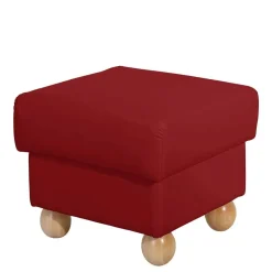 Roter Beistellhocker Claudira