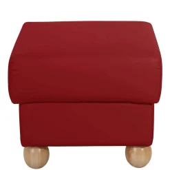 Roter Beistellhocker Claudira