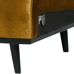 Samt Sofa Element Bela