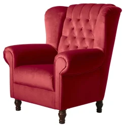 Samtvelours Sessel Donnia