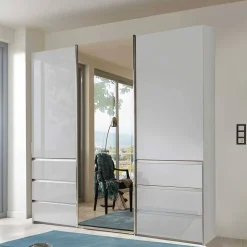 Schiebetürenschrank weiß Geronda