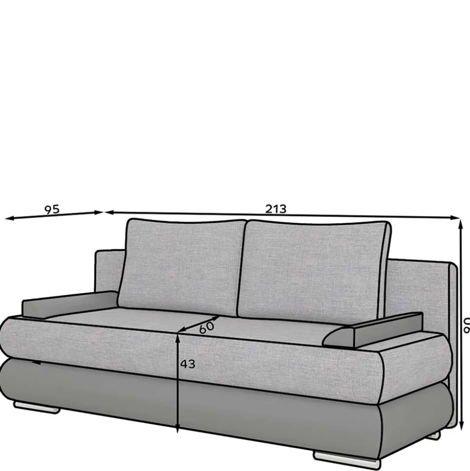 Schlafsofa Zutana