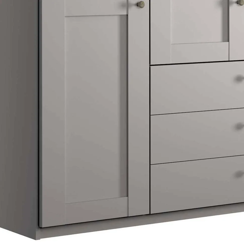 Schlafzimmer Set Hellgrau Saconso