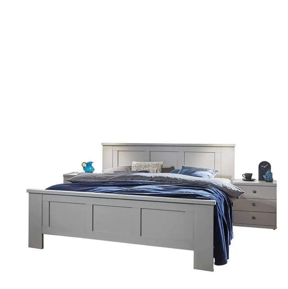 Schlafzimmer Set Hellgrau Saconso