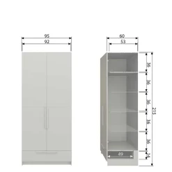 Schlafzimmerschrank Drovens