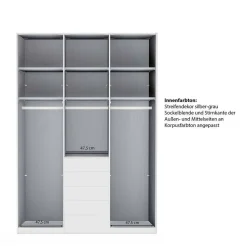 Schlafzimmerschrank modern Sanctos