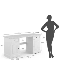 Schreibtisch Asendra