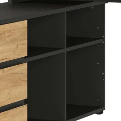 Schreibtisch mit Schrankelement Charin