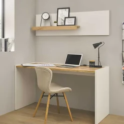 Schreibtisch mit Wandboard Rascian