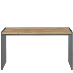 Schreibtisch mit Wandboard Uzniana