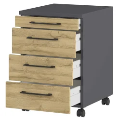 Schreibtischrollcontainer Tordian