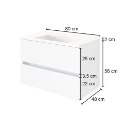 Schubkasten Waschtisch Tacava